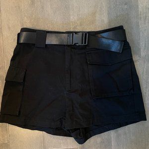 Tna Cargo 3" Short High-waisted, belted cargo shorts M